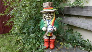 VODNÍK STOJÍCÍ malba